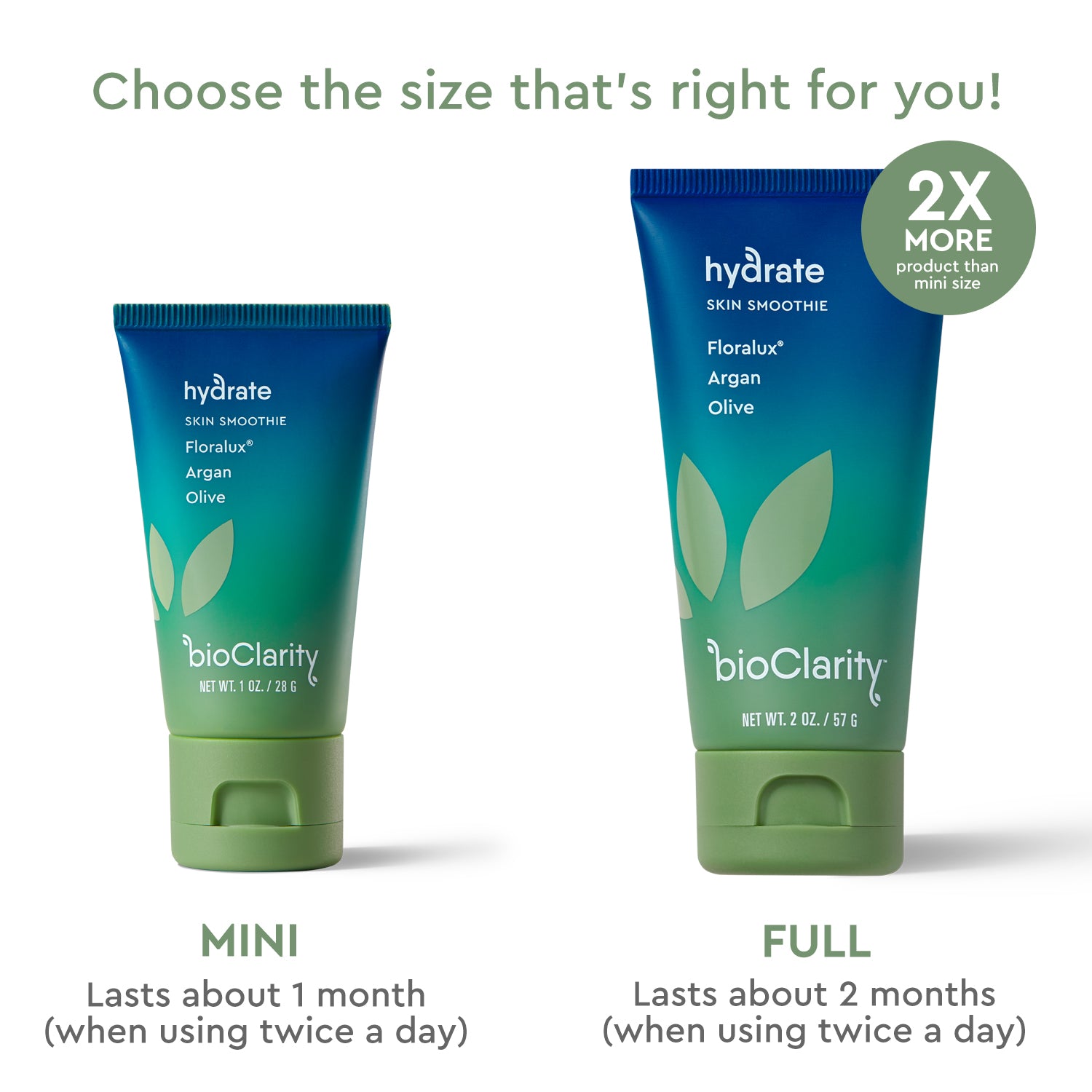 Hide - Size Comparison Images