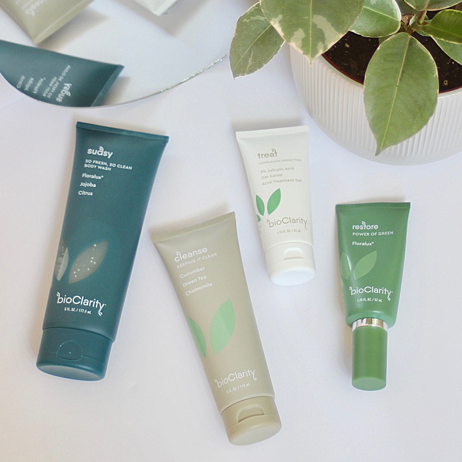 Clear Skin Routine - Plant-Based Acne Treatment Set | bioClarity